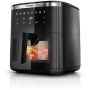 Bosch MAF671B0 Air Fryer sütő, fekete, szabályozható hőmérséklet, betekintőablak, érintővezérlés, 1800 w, 7,2 literes kapacitás