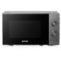 Gorenje mikrohullámú sütő MO20E1T4, szürke, 20 liter, 5 teljesítményfokozat, aquaclean tisztítás