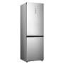 Hisense RB3K330SAIE alulfagyasztós kombinált hűtőszekrény, inoxlook, totalnofrost, 185,6cm, 215/115 l, wifi, multi air flow, metalcooling, gyorsfagyasztás