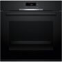 Bosch HBA372EB4 beépíthető sütő, fekete, 7 sütőfunkció, pirolitikus, érintővezérlés, autopilot10, air fry funkció tálcával, 71 l