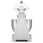 SMF04WHEU konyhai robotgép, retro design, smoothstart, steadymix, 10 fokozat, 3 keverőlapát, rozsdamentes tál 4.8 l, fehér /fehér/
