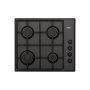 Evido RUSTIC-H 60A beépíthető gázfőzőlap, 60 cm, 4 gázégő, oldalgombos vezérlés, szikragyújtás, zománcozott edénytartók