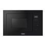 Evido Comfort 45MB beépíthető mikrohullámú sütő, fekete, 25 l, grill funkció, automata programok, 5 teljesítményfokozat