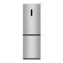 Gorenje NRK6192AS4 alulfagyasztós kombinált hűtőszekrény, szürke, nofrost, 186 cm, 207/97 l, multiflow, fastfreeze, freshzone, crispzone