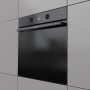 Gorenje BOS6737E05DBG beépíthető sütő, extrasteam gőzfunkció, aquaclean tisztítás, teleszkópos sütősín, gyors előmelegítés funkció, 77 l