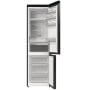 Hisense RB5P410SAFA alulfagyasztós kombinált hűtőszekrény, fekete, nofrost, 203cm, 283/130 l, wifi, multi air flow, metalcooling, gyorsfagyasztás