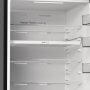 Hisense RB5P410SAFA alulfagyasztós kombinált hűtőszekrény, fekete, nofrost, 203cm, 283/130 l, wifi, multi air flow, metalcooling, gyorsfagyasztás