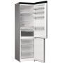 Hisense RB5P410SACA alulfagyasztós kombinált hűtőszekrény, inox, nofrost, 203cm, 283/130 l, wifi, multi air flow, metalcooling, gyorsfagyasztás