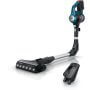 Bosch BSS71125AH akkumulátoros kézi porszívó, kék, allfloor dynamicpower brush szívófej led világítással, turbospin motor, flex cső, 18 v li-ion