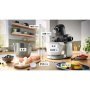 Bosch MUMS6ZS23D konyhai robotgép, fekete, 3d-s keverés, beépített mérleg, dagasztókar, keverőszár, habverő, parkolóállás, 1600 w