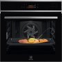 Electrolux EOB8S39WX SteamBoost beépíthető gőzsütő, 5 gőzprogram, 70 liter, wifi, maghőmérő, magyar menü, 225 automata pr., teleszkópos sütősín