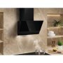 Electrolux LFV636K fali döntött páraelszívó, 60 cm, fekete, 3+1 fokozat, breeze funkció, érintővezérlés, hob2hood, led világítás