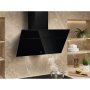 Electrolux EFV729K fali döntött páraelszívó, 90 cm, fekete, 3+2 fokozat, breeze funkció, érintővezérlés, hob2hood, led világítás