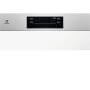 Electrolux E62IB200SX beépíthető mosogatógép, 60 cm, kezelőpaneles, 14 teríték, inverter motor, airdry, fleximax polc, glasscare, 44 db(a)