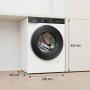 Gorenje WG694A11 elöltöltős mosógép, 9 kg, 1400 f/p., gőzprogram, wifi, folttisztítás, gyűrődésgátló funkció, inverter motor