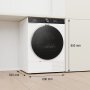 Gorenje DG89CPS  hőszivattyús szárítógép, 9 kg, inverter, wifi, led kijelző, twinair, gyűrődésmentesítés, vasalás könnyítés, ágynemű program