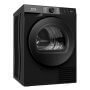Gorenje DG48DB hőszivattyús szárítógép, fekete, 8 kg, gyűrődésmentesítés, wifi, twinair, led kijelző, ágynemű program