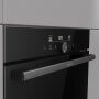 Gorenje BPS6747A09DBGOT beépíthető sütő, pizza funkció, airfry, wi-fi, pirolitikus tisztítás, gyors előmelegítés, teleszkópos sütősín, 77 l