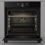 Gorenje BPS6747A09DBGOT beépíthető sütő, pizza funkció, airfry, wi-fi, pirolitikus tisztítás, gyors előmelegítés, teleszkópos sütősín, 77 l