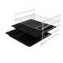 Gorenje BO6717E03ABG beépíthető sütő, aquaclean tisztítás, 73 l, belső világítás, hőlégbefúvás, süllyesztett tekerőgombok