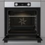 Gorenje BO6735E02XK0 beépíthető sütő, 10 sütőfunkció, aquaclean tisztítás, süllyesztett gomb + érintővezérlés, pizza funkció, 77 l