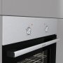 Gorenje BO6717E03AX beépíthető sütő, 6 sütőfunkció, aquaclean tisztítás, 73 l, süllyesztett gombok, belső világítás