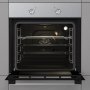 Gorenje BO6717E03AX beépíthető sütő, 6 sütőfunkció, aquaclean tisztítás, 73 l, süllyesztett gombok, belső világítás