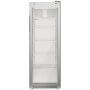 Liebherr MRFvc 3511 var. 876 ipari italhűtő, ezüst, 168,4 cm, légkeveréses hűtés, üveg ajtó, 250 l, max. 207 db 0,5 l pet/ 414 db 0,33 l doboz