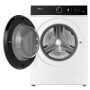 Hisense WD5I1045BWQ elöltöltős mosó-szárítógép, fehér, gőzfunkció, 10.5/6 kg, 1400 f/p, kondenzációs szárítás, inverter, allergysteam