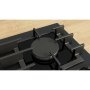 Bosch PPP6AAI40 beépíthető gázfőzőlap, 60cm, edzett üveg felület, elölgombos vezérlés, egykezes gyújtás, öntöttvas edénytartó rács