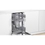 Bosch SPI2HKS02E beépíthető mosogatógép, 45 cm, kezelőpaneles, 10 teríték, homeconnect, expressz program, variospeed, 46 db(a)