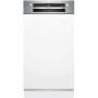 Bosch SPI4HMS13E beépíthető mosogatógép, 45 cm, kezelőpaneles, 10 teríték, homeconnect, variodrawer, expressz program, variospeed, 44 db(a)