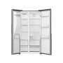 Gorenje NRS917E61X side-by-side hűtőszekrény, inox, nofrost, inverteres, multiflow 360, fastfreeze, supercool, 178,6 cm, 347/181 l, crispzone