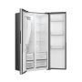 Gorenje NRS917E61X side-by-side hűtőszekrény, inox, nofrost, inverteres, multiflow 360, fastfreeze, supercool, 178,6 cm, 347/181 l, crispzone