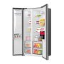 Gorenje NRS917E61X side-by-side hűtőszekrény, inox, nofrost, inverteres, multiflow 360, fastfreeze, supercool, 178,6 cm, 347/181 l, crispzone