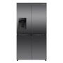 Hisense RQ5P640SYKD MultiDoor hűtőszekrény, fekete, nofrost, multi air flow, víz- és jégadagoló, wi-fi, 179 cm, 390/250 l