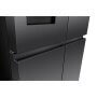 Hisense RQ5P640SYKD MultiDoor hűtőszekrény, fekete, nofrost, multi air flow, víz- és jégadagoló, wi-fi, 179 cm, 390/250 l