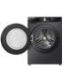 Hisense WD3S8043BB3 elöltöltős mosó-szárítógép, fekete, gőzprogram, 8/5kg, 1400 f/p, kondenzációs szárítás, gyorsprogram, inverter motor