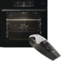 Gorenje BPSA6747A08BGWI beépíthető sütő, steamassist, wi-fi, pirolitikus tisztítás, húshőmérő, teleszkópos sütősín, ajándék morzsaporszívó