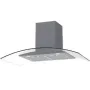 Cata fali kürtős páraelszívó GAMMA GLASS 9010 GX, 90 cm, 818 m3/óra, hajlított üveg ernyő, brushlesss motor, elektronikus vezérlés, led világítás