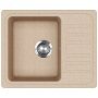 Evido Home 45S Compact gránit mosogató, egy medencés forgatható kivitel, 575 x 460 mm /avena/