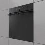 Gorenje GO66MB Pizza350C beépíthető sütő, matt fekete, pirolitikus tisztítás, pizzaplus, airfry, teleszkópos sütősín, wi-fi, 77l