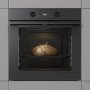 Gorenje BOP6737E05EPMB beépíthető sütő, pirolitikus tisztítás, airfry, pizza funkció, teleszkópos sütősín, 78 l