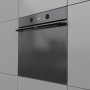 Gorenje BOP6737E05EPMB beépíthető sütő, pirolitikus tisztítás, airfry, pizza funkció, teleszkópos sütősín, 78 l