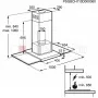 EFL10380BX Beépítési méretrajz