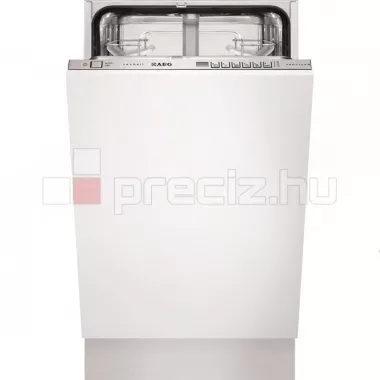 AEG teljesen beépíthető mosogatógép 3 év extra garanciával F78420VI0P