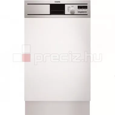 AEG beépíthető kezelőpaneles mosogatógép 3 év extra garanciával F55400IMOP
