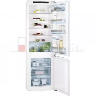 AEG beépíthető kombinált hűtőszekrény SCS91800FO