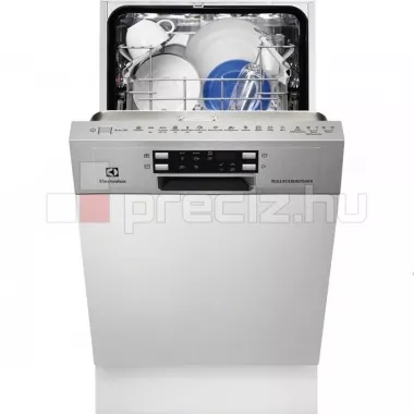 Electrolux beépíthető kezelőpaneles mosogatógép ESI4500ROX