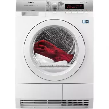 AEG T86581IH3 hőszivattyús kondenzációs szárítógép + 10 év garancia az Inverter motorra